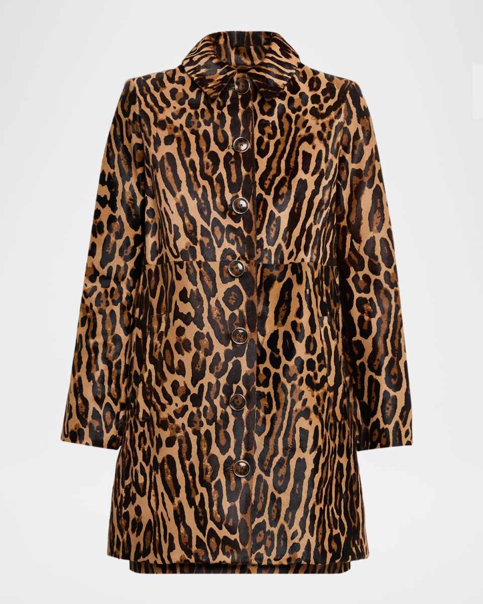Shelley Calf Hair Dickey Coat
